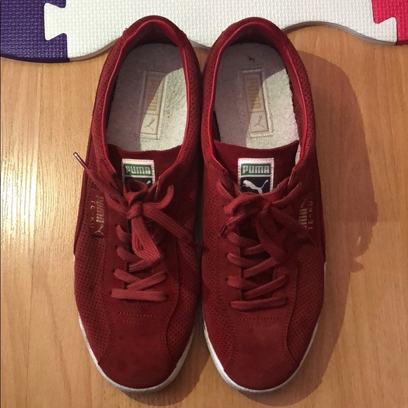 Puma Other - PUMA te-ku sneakers red size 11